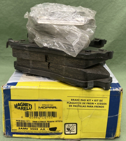 NEW GENUINE MOPAR 2AMV3555AA Pad Kit-Front Disc Brake 2005-2014