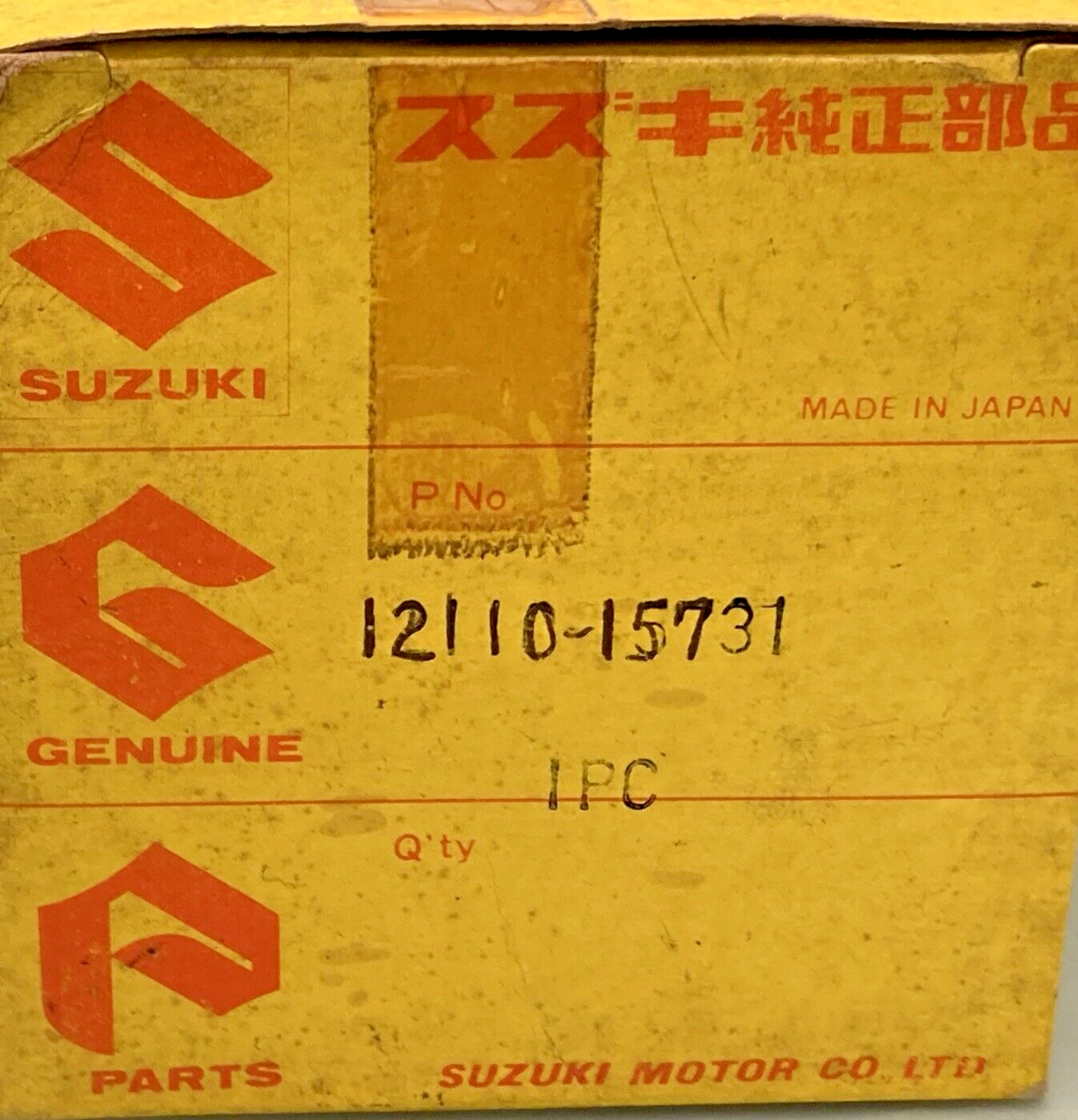 NEW GENUINE SUZUKI 12110-15731 PISTON, RH