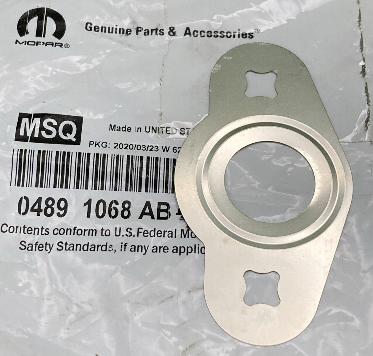 NEW GENUINE MOPAR 04891068AB Egr Valve Gasket 2001-2011