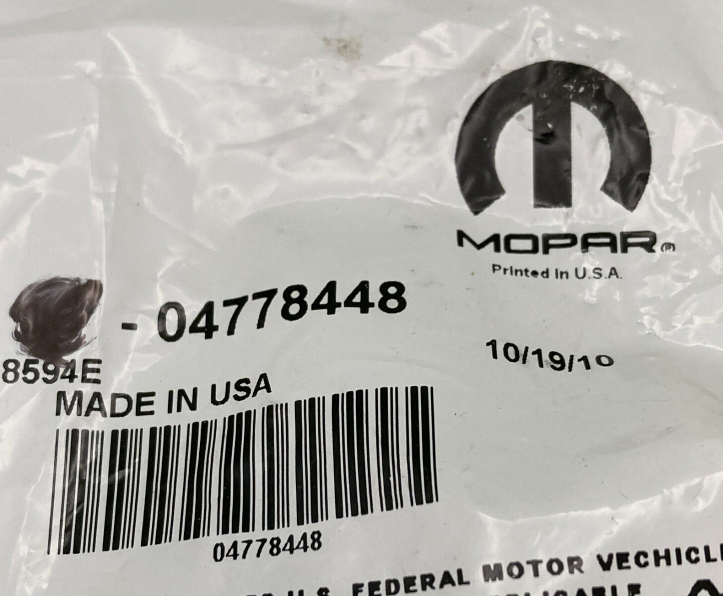 NEW GENUINE MOPAR 04778448 Glove Box Lock Cylinder 2001-2008