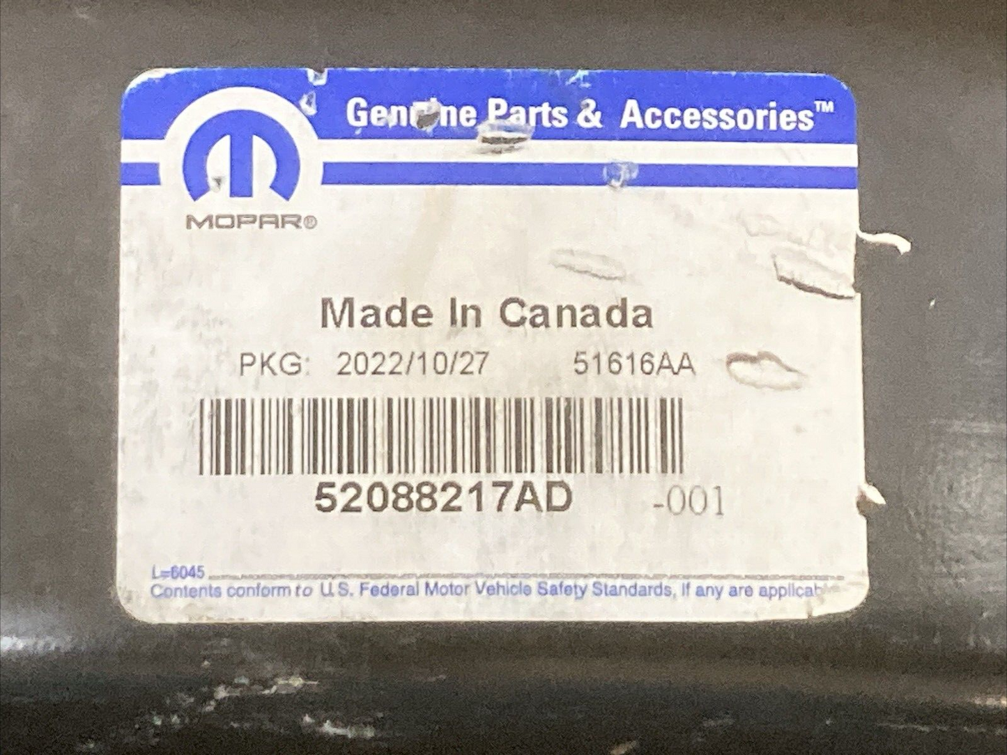 NEW GENUINE MOPAR 52088217AD Control Arm Lower FITS 2001-2004 Jeep