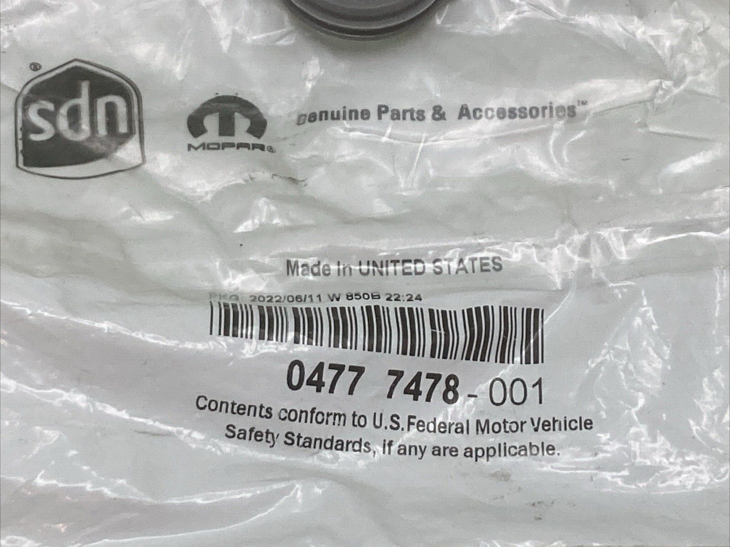 NEW GENUINE MOPAR 04777478 GASKET Valve Cover FITS '01-'10 CHRYSLER PT CRUISER