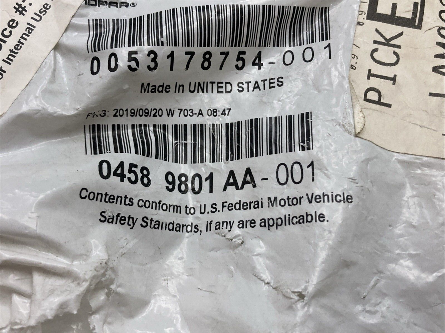 NEW GENUINE MOPAR 04589801AA Hood Latch LH 2009-2017 Jeep