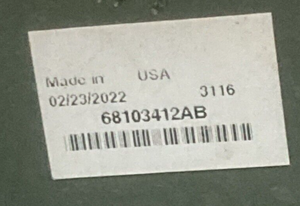 NEW REPLACES MOPAR 68103412AB Fender Reinforcement Right FITS Jeep Cherokee