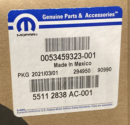 NEW GENUINE MOPAR 55112838AC Lamp-Tail 2018 Jeep Compass