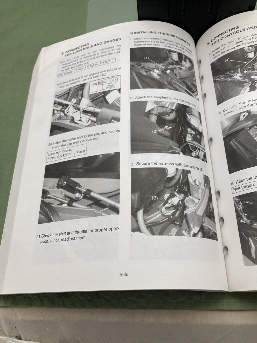 GENUINE YAMAHA LIT-18865-01-04 MARINE TECHNICAL GUIDE 2004