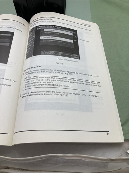 GENUINE YAMAHA 60V-2819U-10 DIAGNOSTIC SYSTEM INSTRUCTION MANUAL 2002