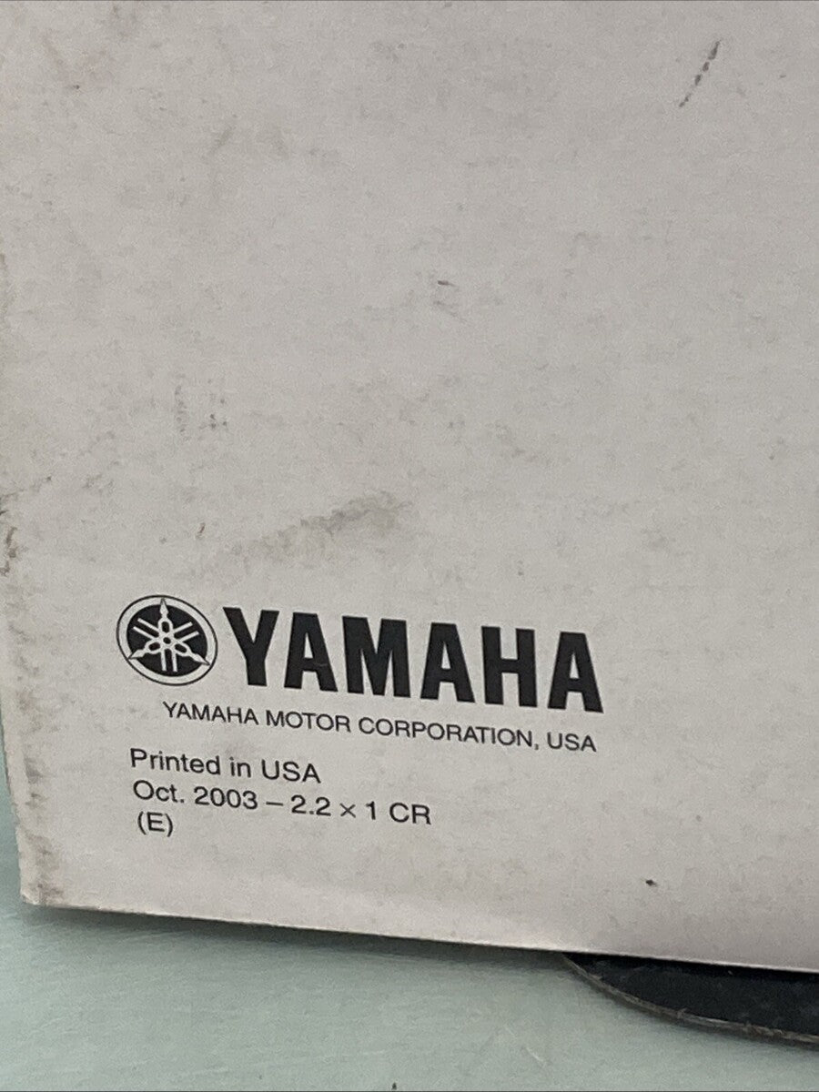 GENUINE YAMAHA LIT-18616-02-79 VZ225C, VZ250C SUPPLEMENTARY SERVICE MANUAL 2003