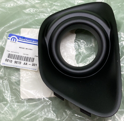 NEW GENUINE MOPAR 68109870AA Fog Lamp Bezel Right FITS '11-'17 JEEP COMPASS