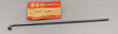 NEW GENUINE SUZUKI 65300-28807 BOLD-TIPPED REAR WHEEL SPOKE, NO NIPPLES