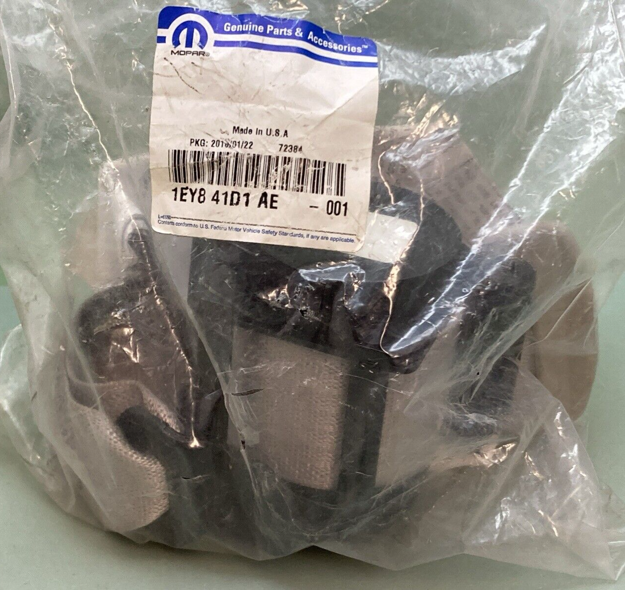 NEW GENUINE MOPAR 1EY841D1AE Retractor Seat Belt 2007-2010 Jeep Commander