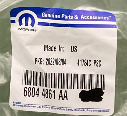 NEW GENUINE MOPAR 68044861AA Lock Rod, Left 2009-2021