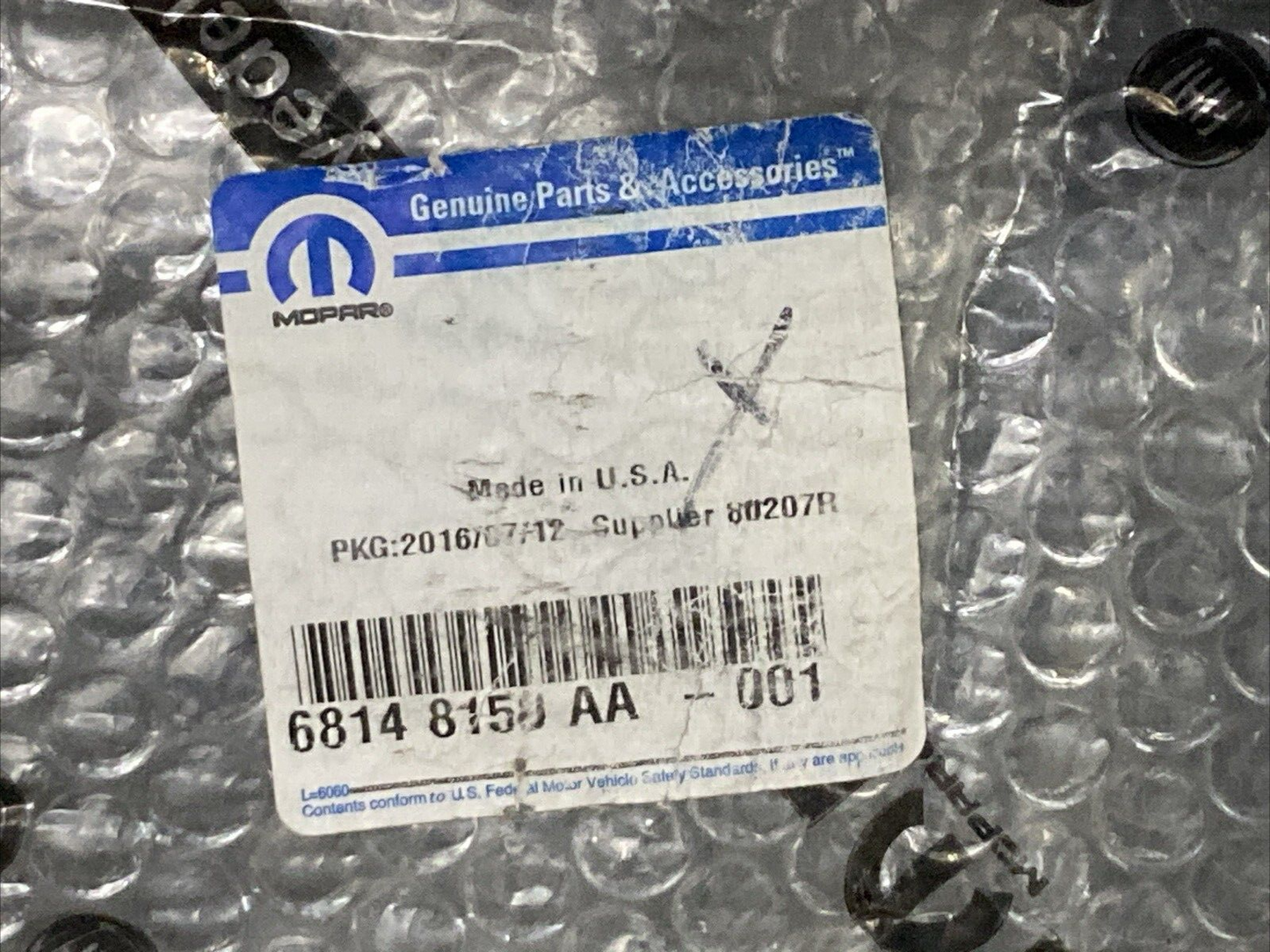 NEW GENUINE MOPAR 68148159AA Radiator Grille BLACK HONEYCOMB FITS DODGE CHARGER