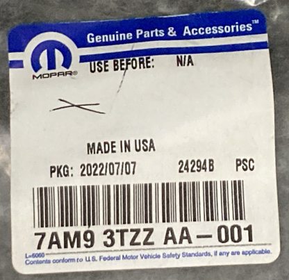 NEW GENUINE MOPAR 7AM93TZZAA Front Upper Fascia Left FITS 2019-2023 Jeep Cheroke