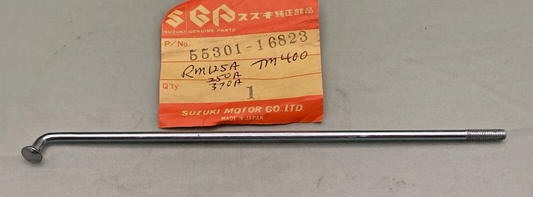 NEW GENUINE SUZUKI 55301-16823 FRONT WHEEL SPOKE, NO NIPPLES