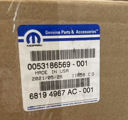 NEW GENUINE MOPAR 68194967AC Hood Silencer Pad FITS 2013-2018 Jeep WRANGLER