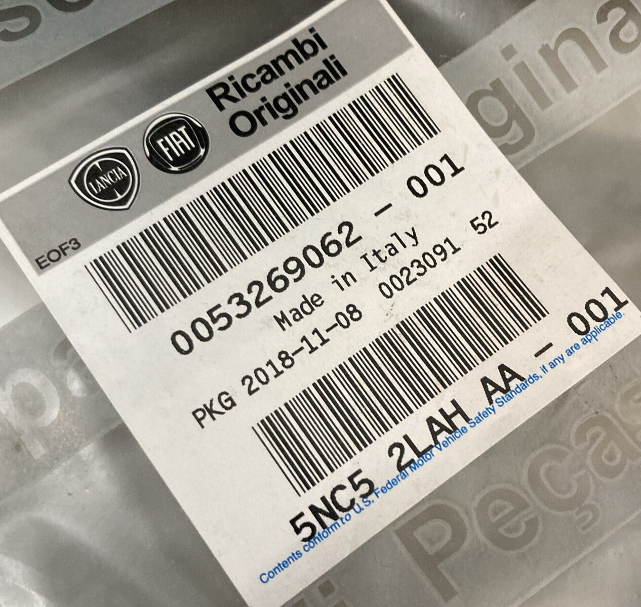 NEW GENUINE RICAMBI 0053269062 SIDE SILL MOLDING RIGHT MOPAR 5NC52LAHAA