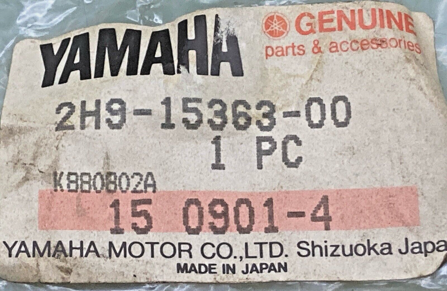 NEW GENUINE YAMAHA 2H9-15363-00 OIL PLUG