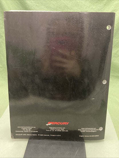 GENUINE MERCURY 90-826148R03 30/40 2-CYLINDER SERVICE MANUAL 2003