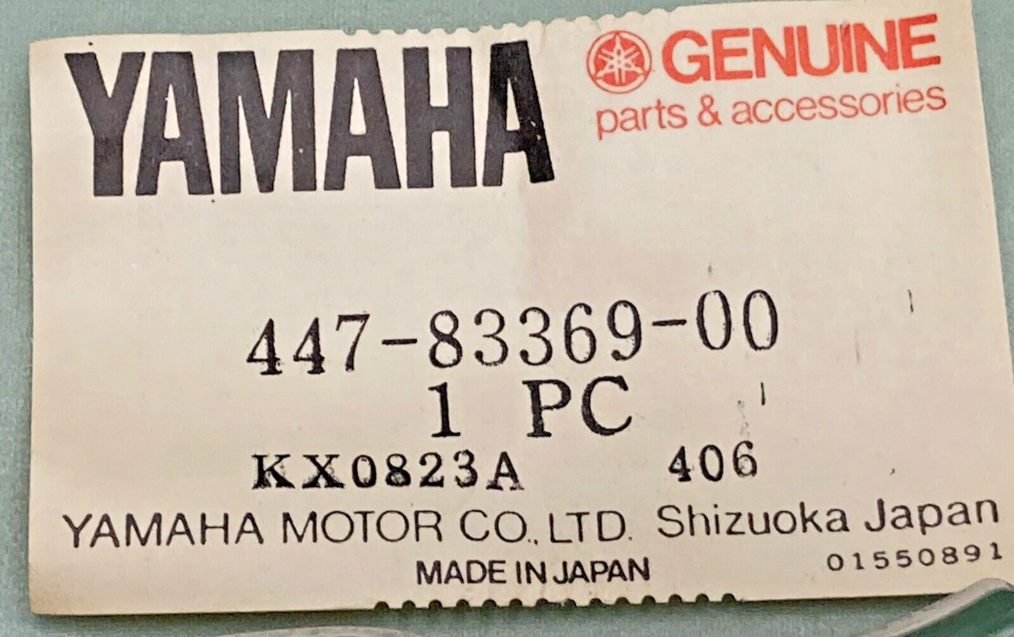 NEW GENUINE YAMAHA 447-83369-00 STAY, FLASHER MOUNT BRACKET