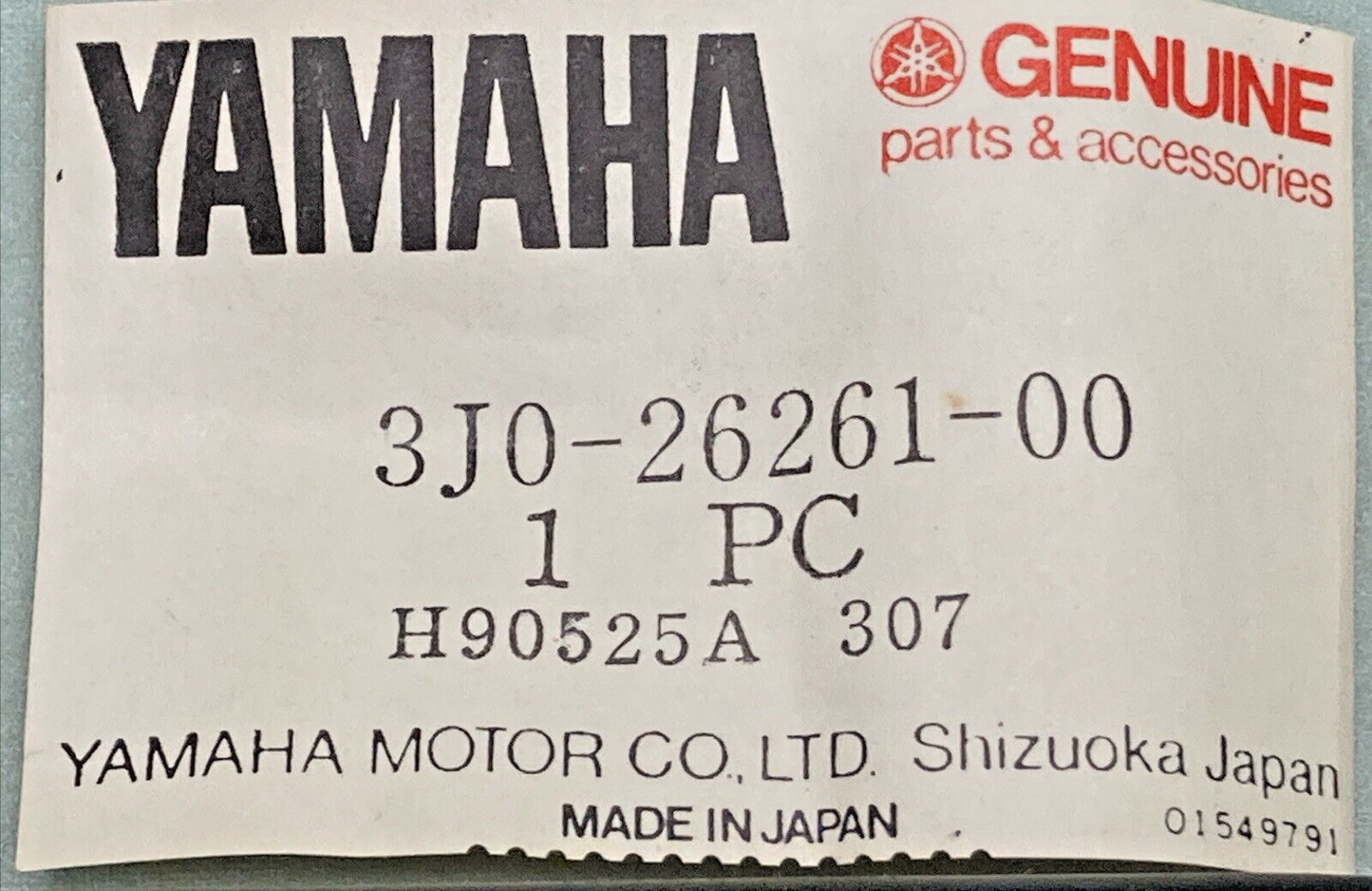 NEW GENUINE YAMAHA 3J0-26261-00 CABLE CONNECTOR