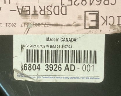 NEW GENUINE MOPAR 68043926AD Upper Load Path Beam Right Inner FITS DODGE CHRYS