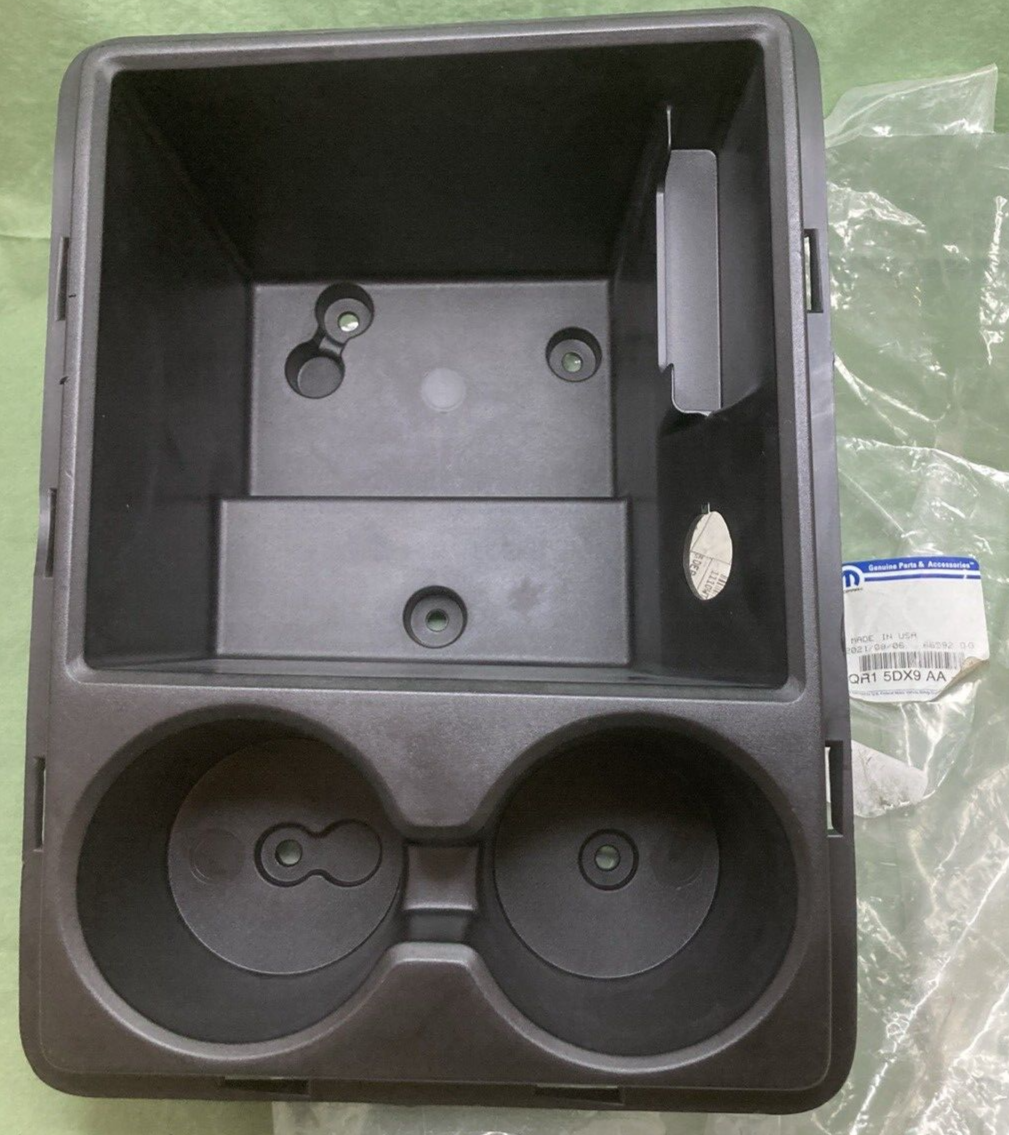 NEW GENUINE MOPAR 1QR15DX9AA CONSOLE CUPHOLDER W/ COIN BOX FITS '10-'15 RAM