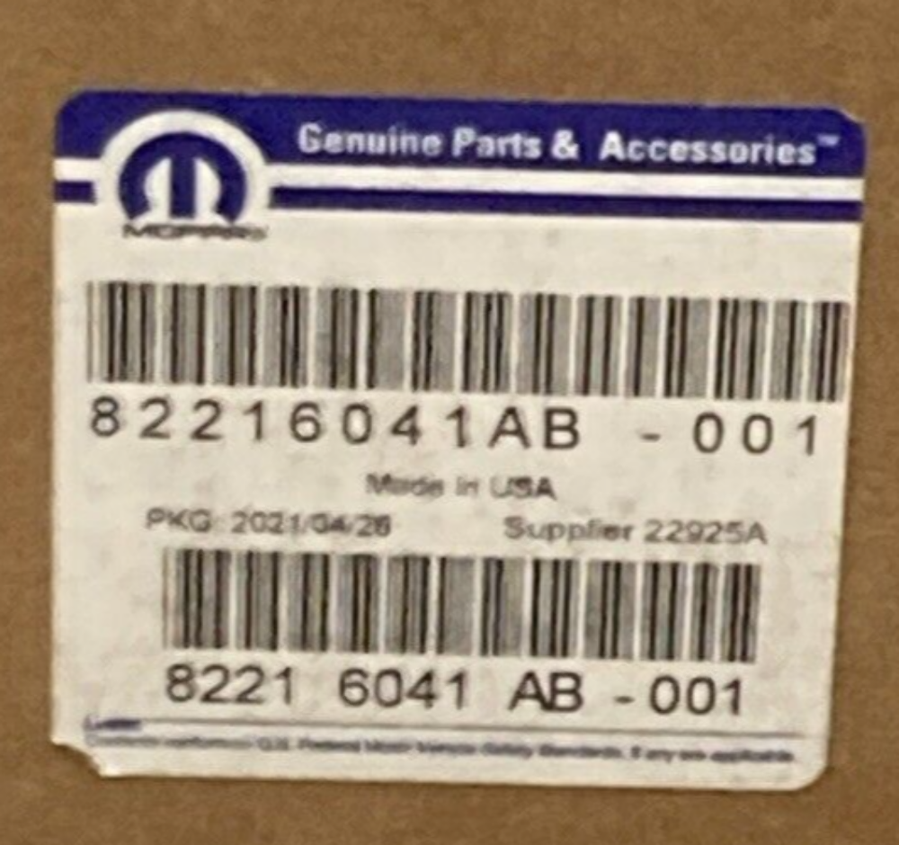 NEW GENUINE MOPAR 82216041AB WIRING TRAILER TOW 7-WAY KIT COMPLETE FITS JEEP