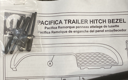 NEW GENUINE MOPAR 82219030 Hitch Bezel Rear Fascia FITS '17-'21 CHRYSLER