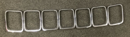 NEW GENUINE MOPAR 68405259AA Radiator Grille Trim Ring Kit FOR '17-'21 COMPASS
