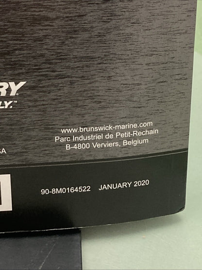 GENUINE MERCURY 90-8M0164522 JOYSTICK PILOTING FOR OUTBOARDS DIAGNOSTIC MANUAL