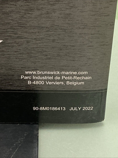GENUINE MERCURY 90-8M0186413 25, 30 HP EFI FOURSTROKE SERVICE MANUAL 2022