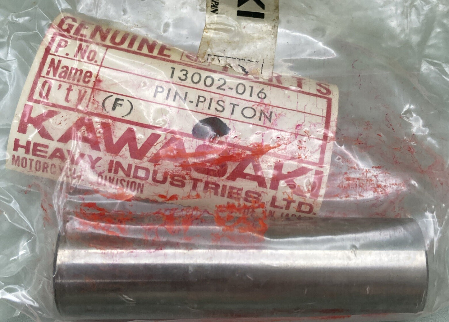 NEW GENUINE KAWASAKI 13002-016 PIN PISTON