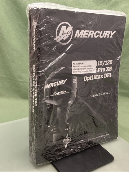 NEW GENUINE MERCURY 90-8M0047659 75/90/115/125/115 PRO XS SERVICE MANUAL 2010