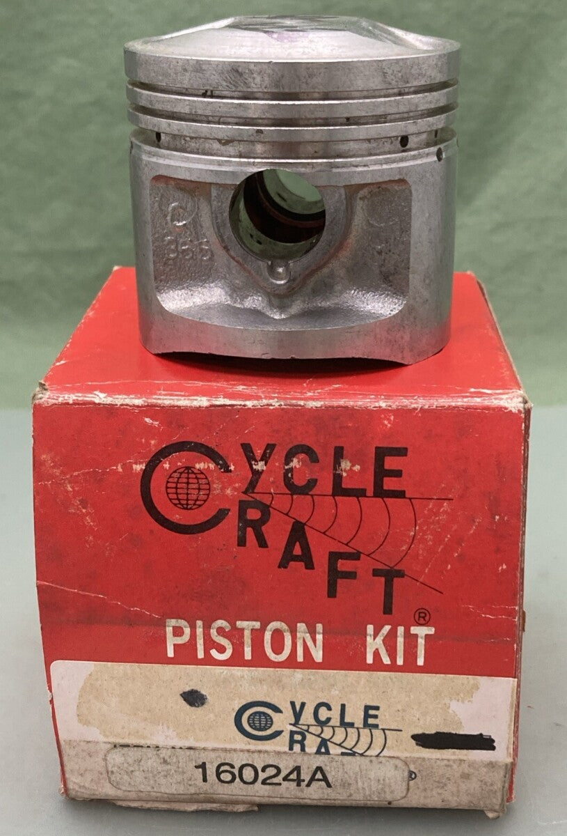 NEW GENUINE CYCLE CRAFT 16024A PISTON ONLY