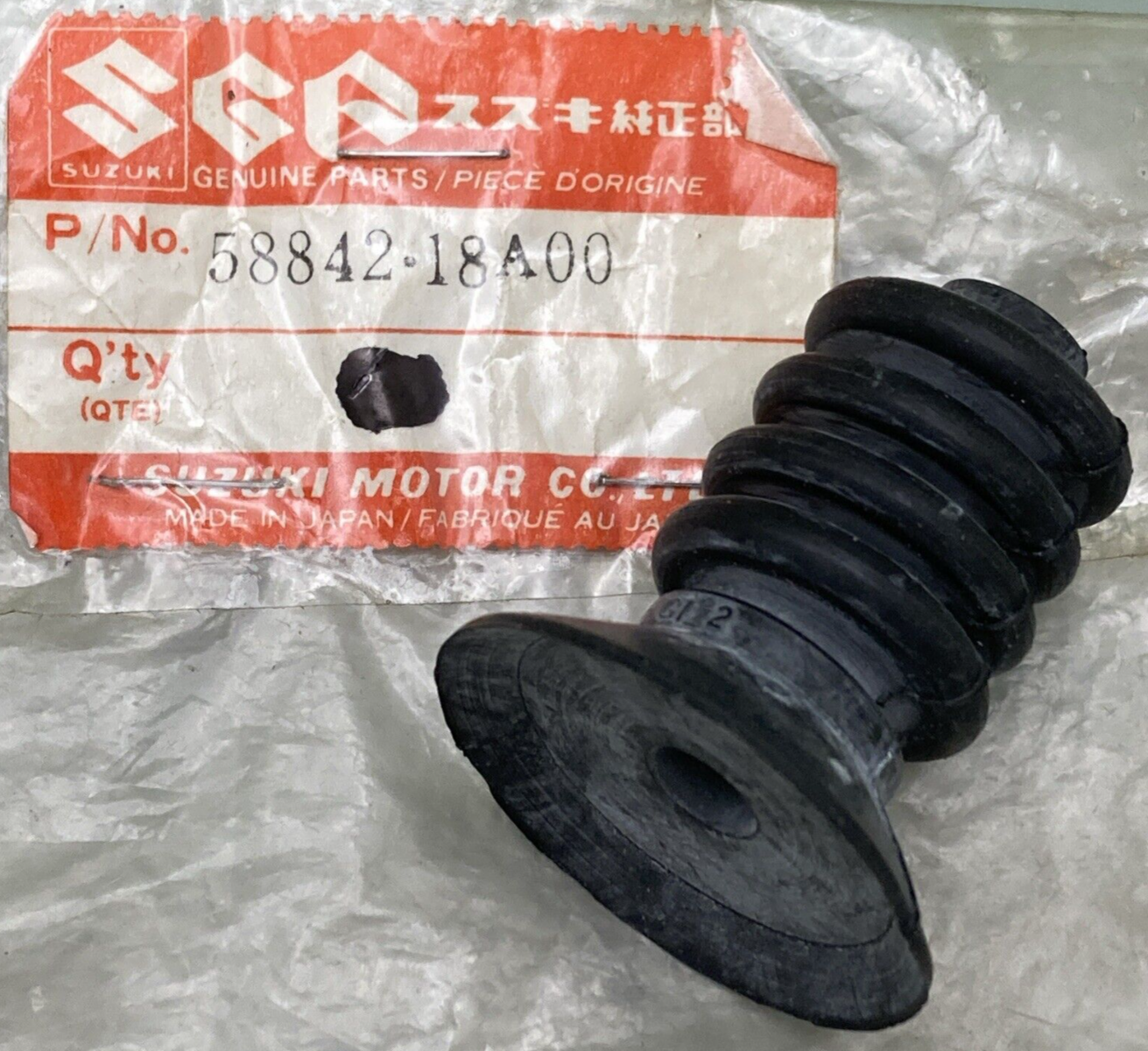 NEW GENUINE SUZUKI 58842-18A00 Boot HANDLEBAR STEERING