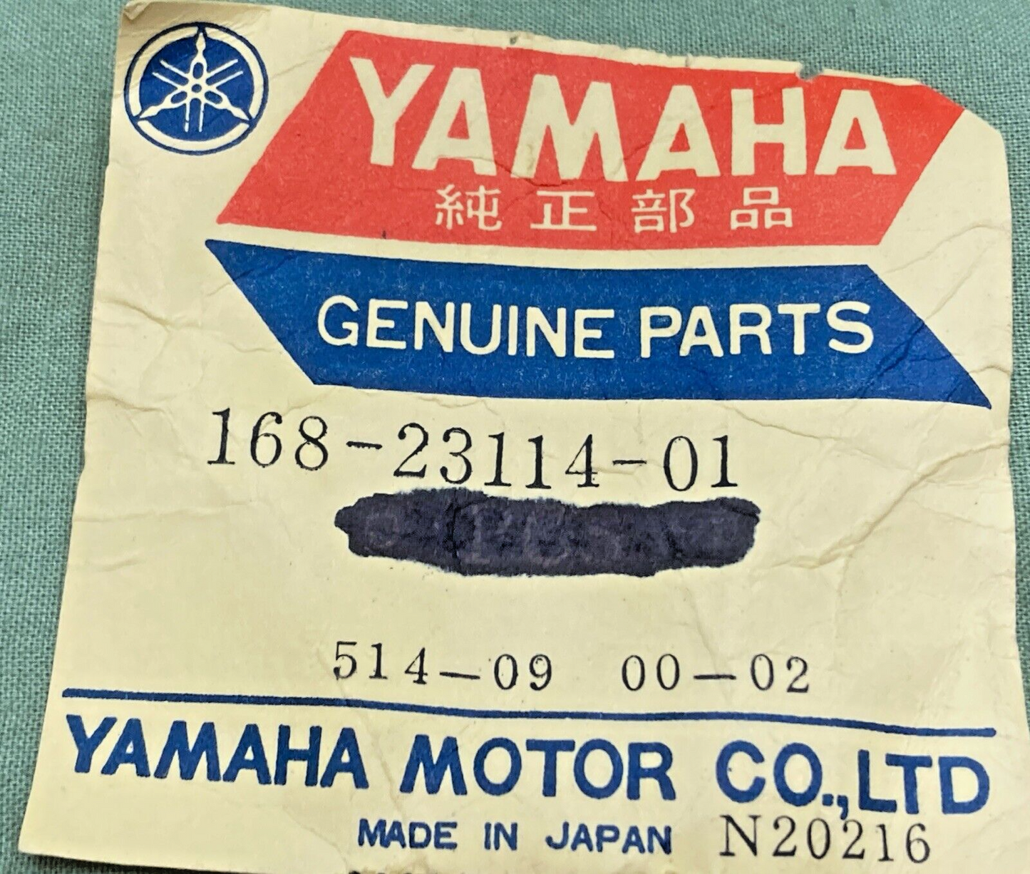 NEW GENUINE YAMAHA 168-23114-01 GASKET