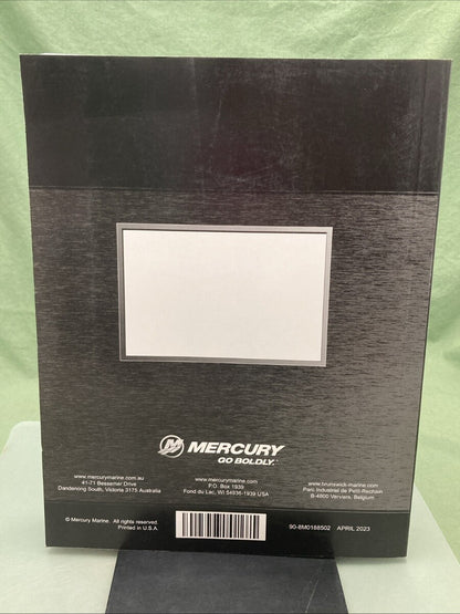 GENUINE MERCURY 90-8M0188502 ELECTRIC STEERING DIAGNOSTIC MANUAL 2023
