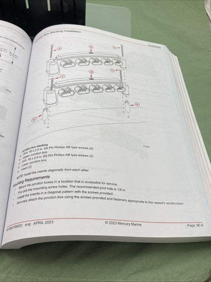 GENUINE MERCURY 90-8M0188502 ELECTRIC STEERING DIAGNOSTIC MANUAL 2023