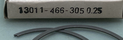 NEW GENUINE ROCKY 06-6821 PISTON RING SET .25MM O/S FITS '80-'84 HONDA CR125