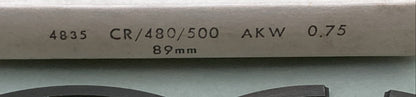 NEW REPLACES HONDA 06-6864 PISTON RING SET 0.75MM OS FITS '82-'85 CR480/500