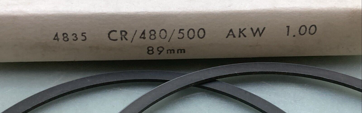 NEW REPLACES HONDA 06-6865 PISTON RING SET 1.00MM OS FITS '82-'85 CR480/500