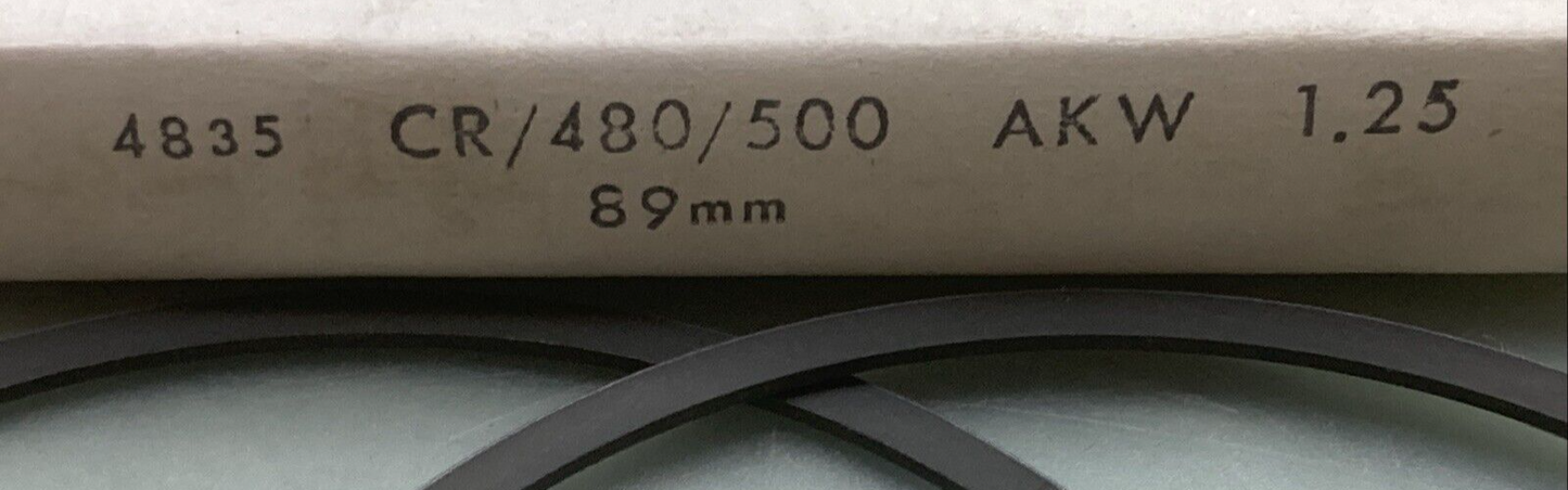 NEW REPLACES HONDA 06-6866 PISTON RING SET 1.25MM OS FITS '82-'85 CR480/500