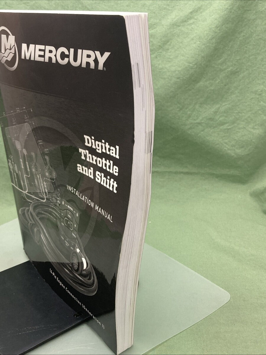 GENUINE MERCURY 90-8M0101546 DIGITAL THROTTLE AND SHIFT INSTALLATION MANUAL 2015