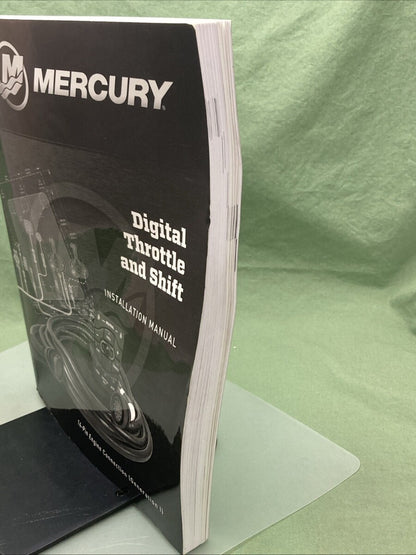 GENUINE MERCURY 90-8M0101546 DIGITAL THROTTLE AND SHIFT INSTALLATION MANUAL 2015