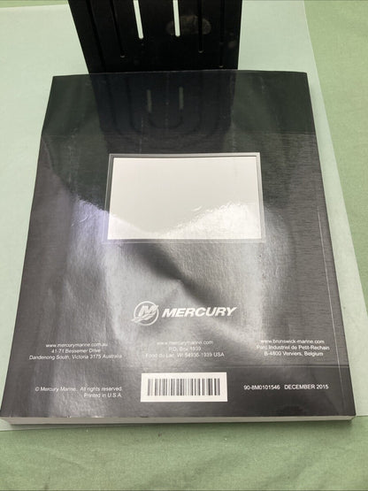 GENUINE MERCURY 90-8M0101546 DIGITAL THROTTLE AND SHIFT INSTALLATION MANUAL 2015