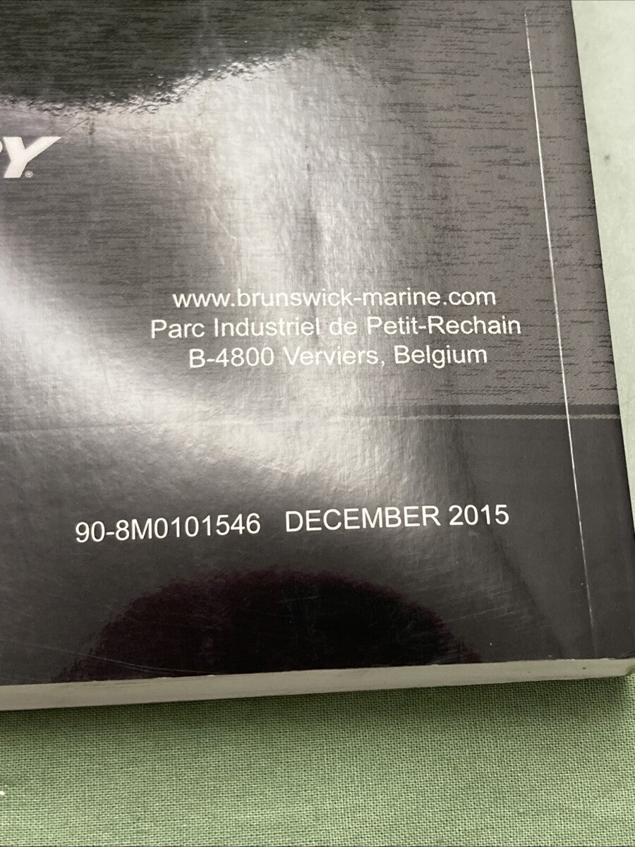 GENUINE MERCURY 90-8M0101546 DIGITAL THROTTLE AND SHIFT INSTALLATION MANUAL 2015