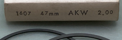 NEW REPLACES HONDA 06-6853 PISTON RING SET 2.00MM OS FITS '85 CR80