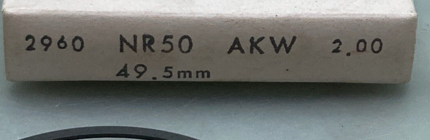 NEW REPLACES HONDA 06-6844 PISTON RING SET 2.00MM OS FITS '84 CR80