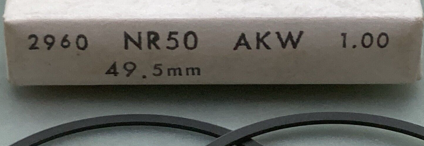 NEW REPLACES HONDA 06-6840 PISTON RING SET 1.00MM OS FITS '84 CR80